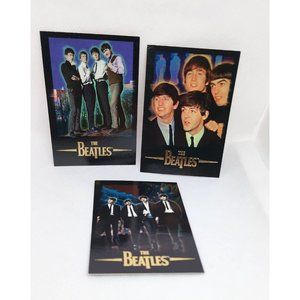 3 Vintage 1996 Apple Corps Limited Beatles Collectible Trading Card Bundle
